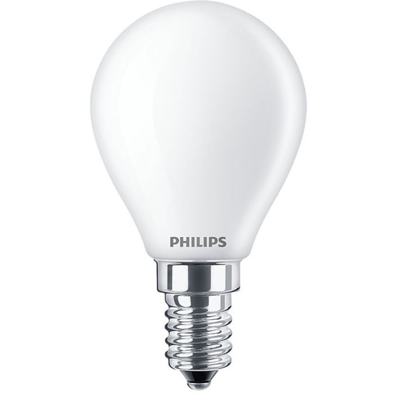 LEDlustre E14 4.3W 2700K 470lm by Philips