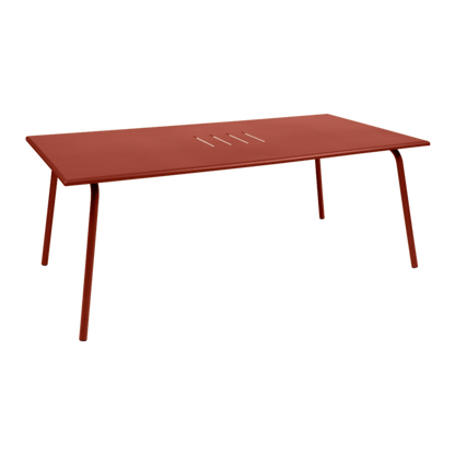 MONCEAU TABLE 194 X 94 CM by Fermob #RED OCHRE