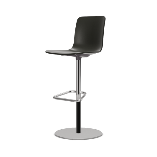 HAL RE Barstool (without seat upholstery) by Vitra #deep black RE