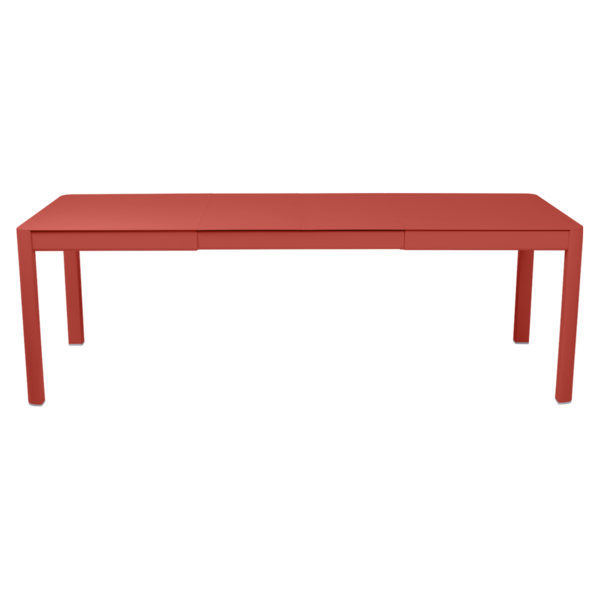 RIBAMBELLE TABLE WITH 2 EXTENSIONS 149/234 X 100 CM by Fermob #CAPUCINE