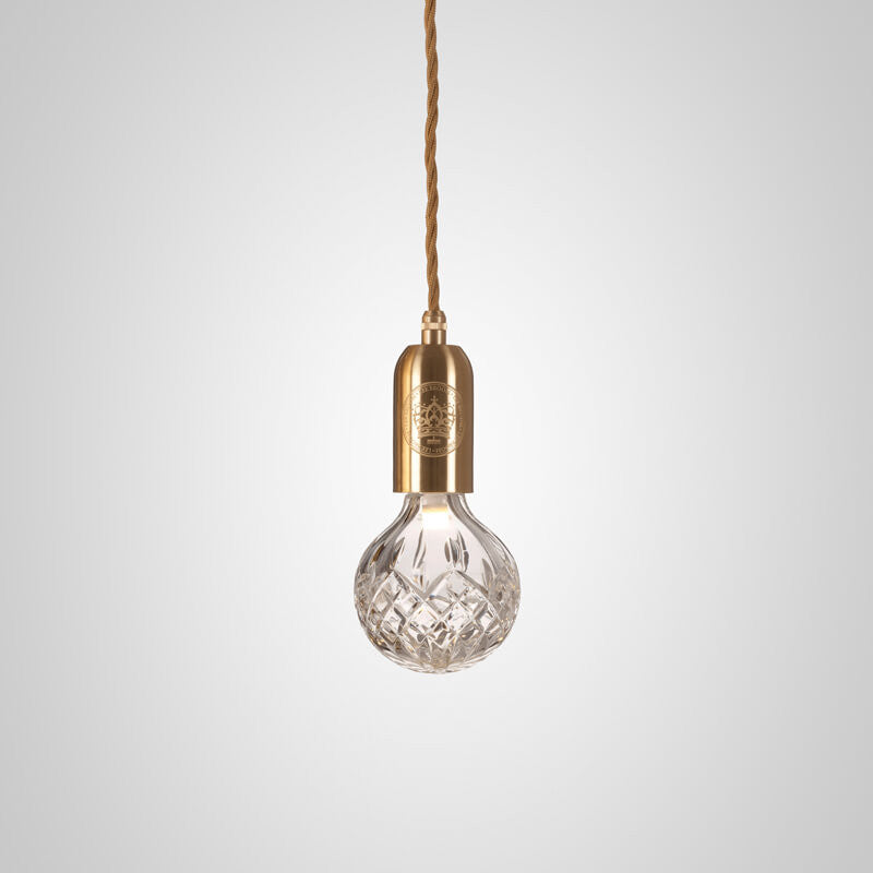 Crystal Bulb Pendant by Lee Broom