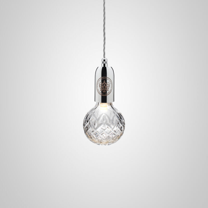 Crystal Bulb Pendant by Lee Broom