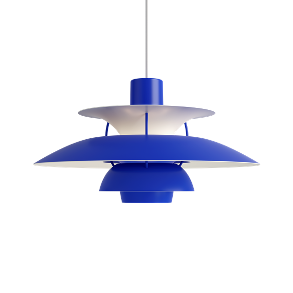 PH 5 Pendant Lamp by Louis Poulsen #Monochrome blue