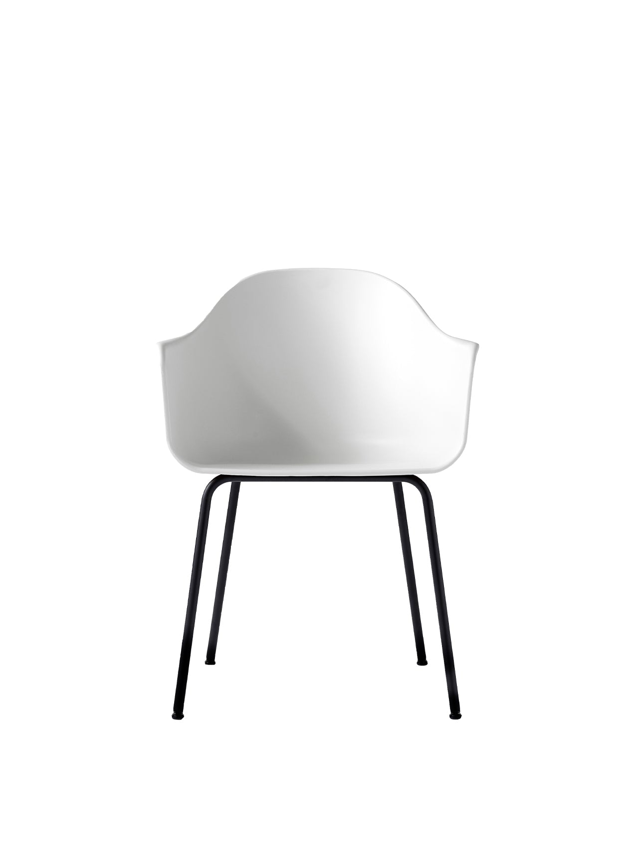 Harbour Dining Chair, Steel Base, Plastic by Audo Copenhagen