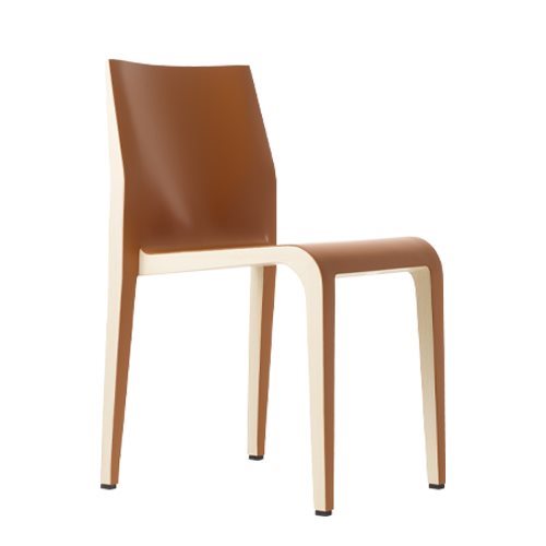 laleggera chair hide leather / 301_H by Alias