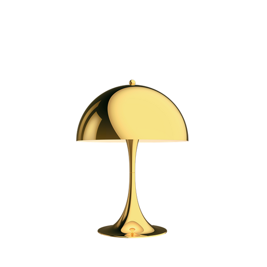 Panthella 320 Table Lamp by Louis Poulsen #Brass metallised