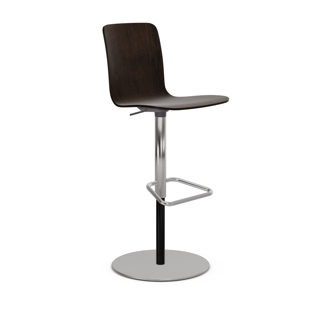 HAL Ply Barstool (without seat upholstery) by Vitra