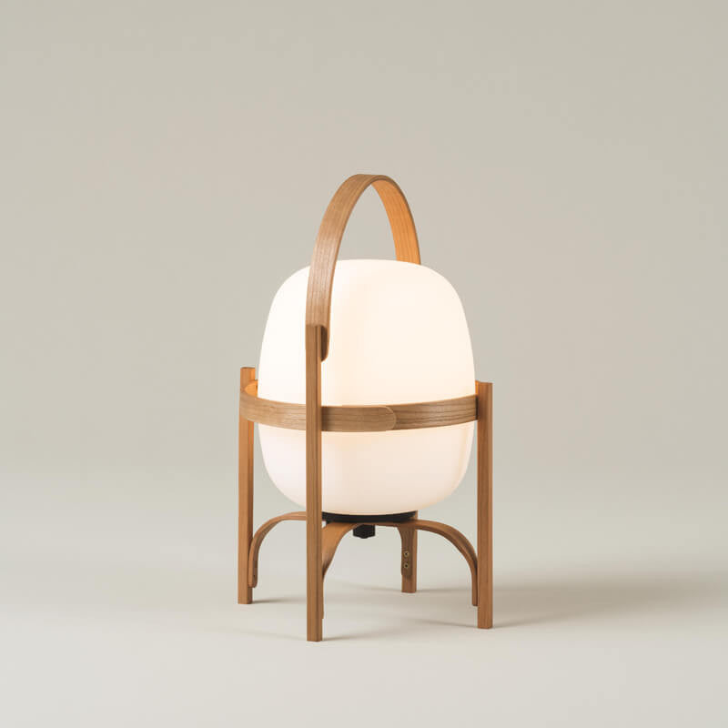 Cestita Bater?a Portable Table Lamp by Santa & Cole