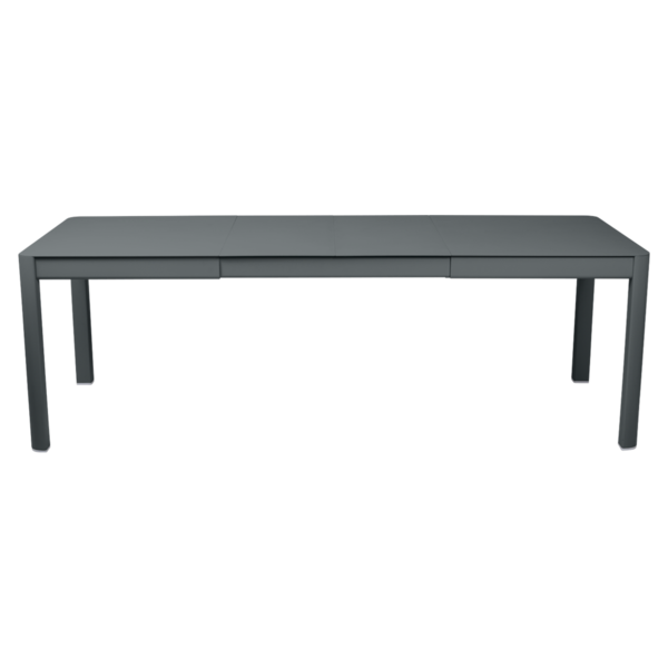 RIBAMBELLE TABLE WITH 2 EXTENSIONS 149/234 X 100 CM by Fermob #STORM GREY