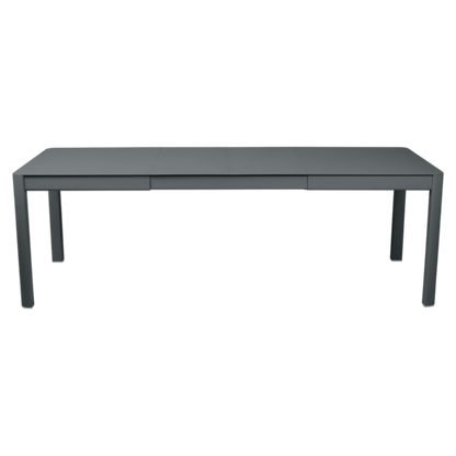 RIBAMBELLE TABLE WITH 2 EXTENSIONS 149/234 X 100 CM by Fermob #STORM GREY