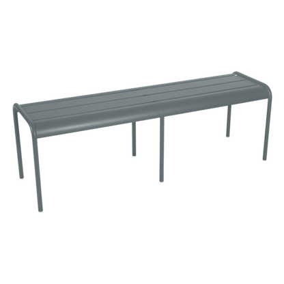 Luxembourg 3/4-Seater Bench by Fermob #STORM GREY