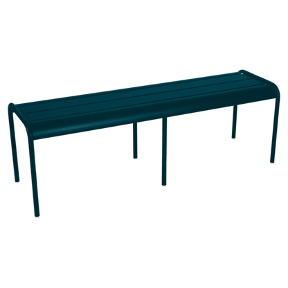 Luxembourg 3/4-Seater Bench by Fermob #ACAPULCO BLUE