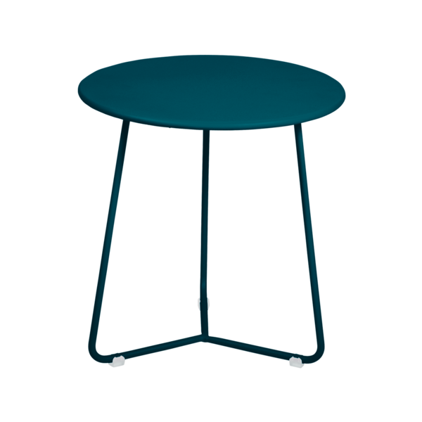 Cocotte Occasional Table Ø 34 Cm by Fermob #ACAPULCO BLUE