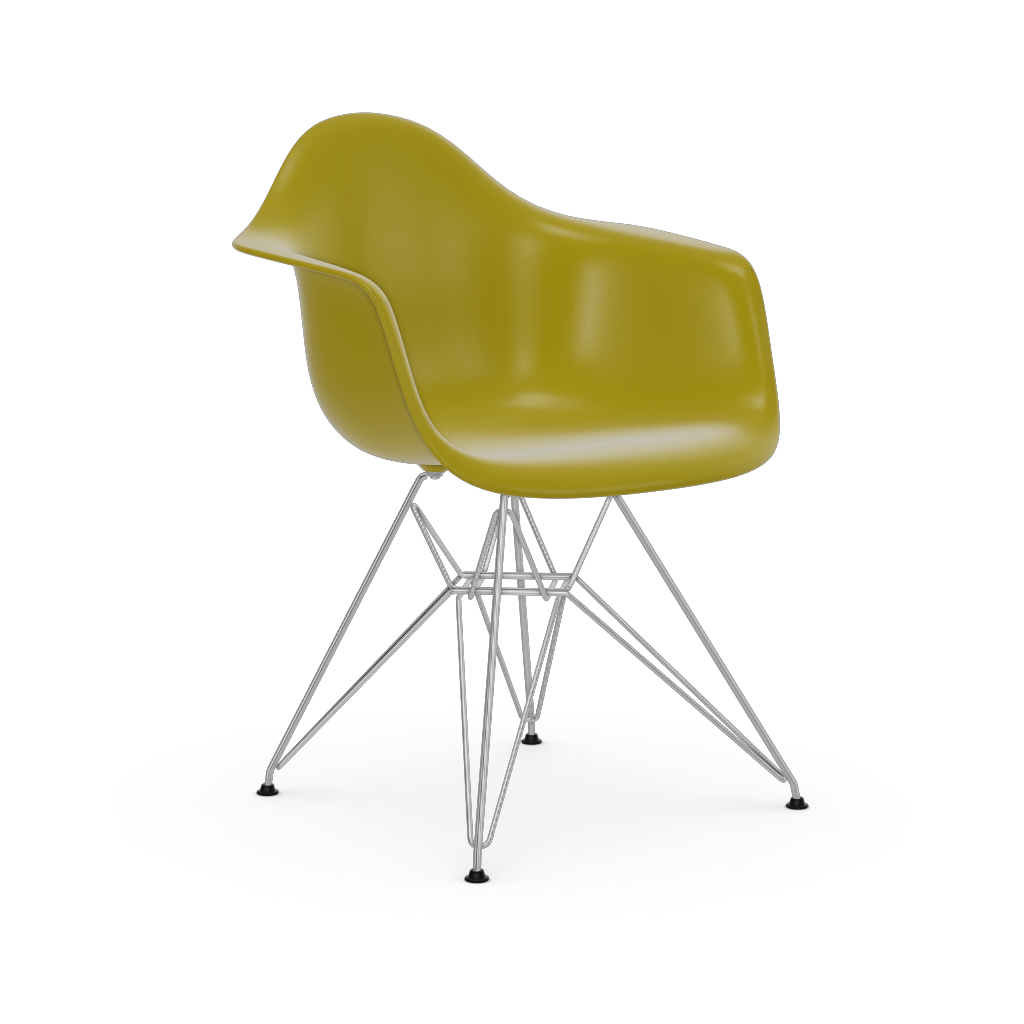 Eames Plastic Armchair DAR (without upholstery) by Vitra