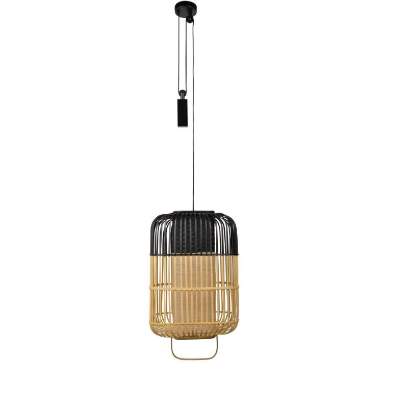 Bamboo Square Pendant Lamp by Forestier