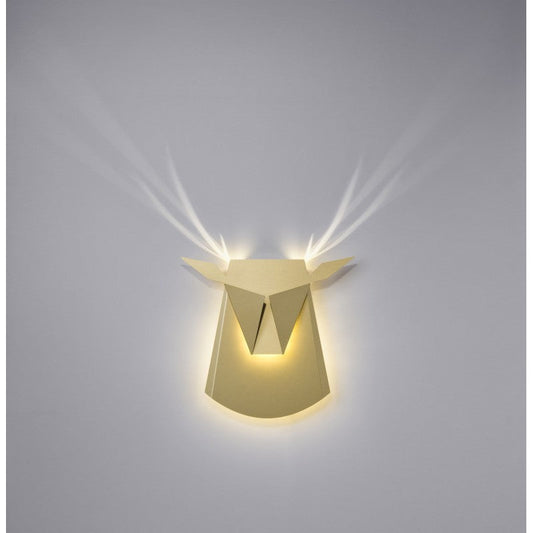 Deer Head Gold - Second Chance by Popup Lighting