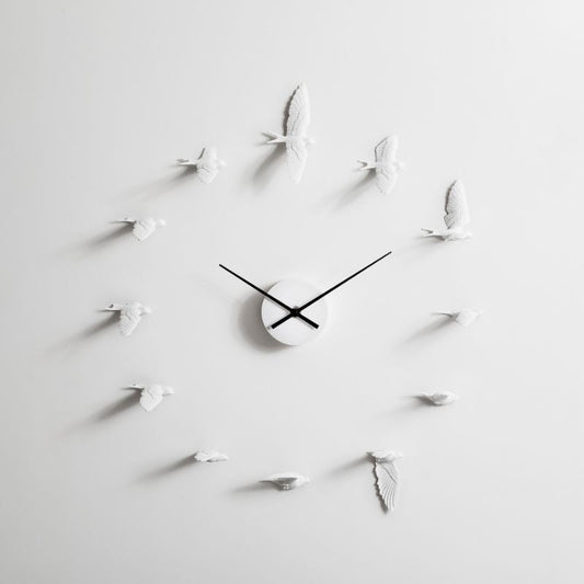 Swallow Clock by Haoshi