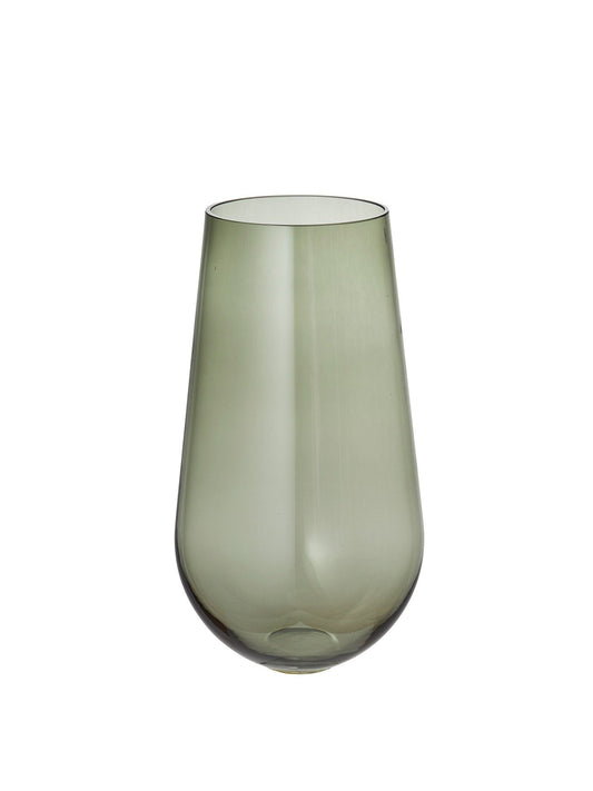 Echasse, Vase, M, Smoke,Glass, 1 Pc by Audo Copenhagen
