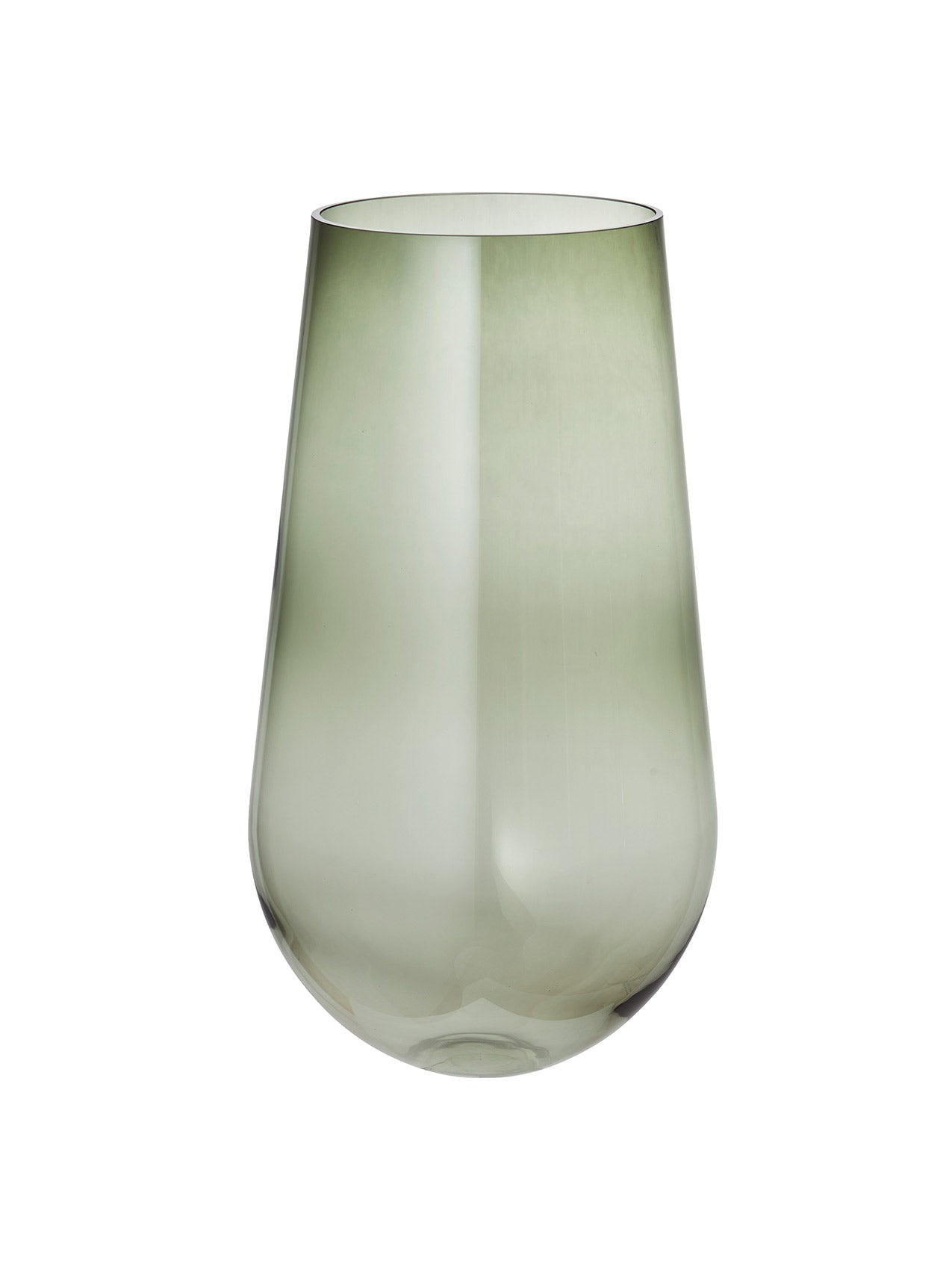 Echasse, Vase, L, Smoke, Glass, 1 Pc by Audo Copenhagen