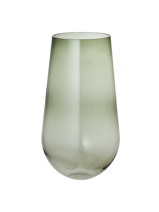 Echasse, Vase, L, Smoke, Glass, 1 Pc by Audo Copenhagen