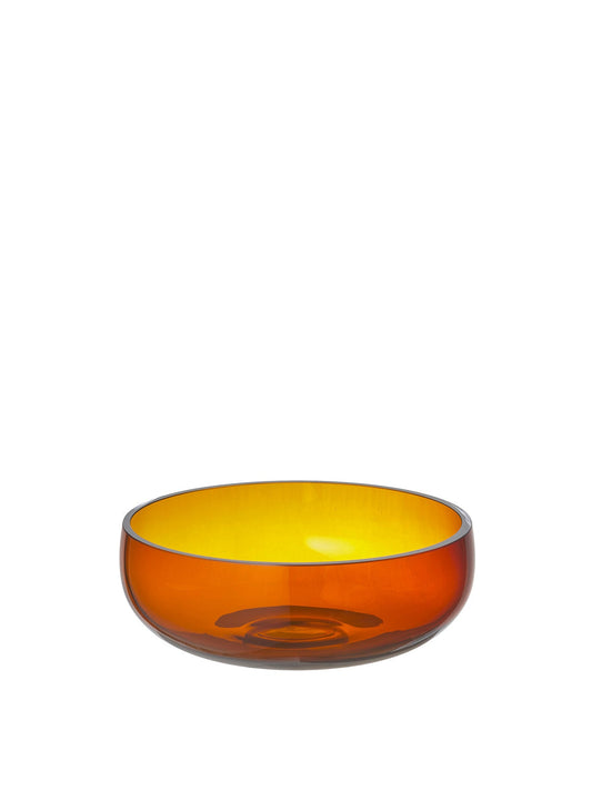 Échasse, Bowl, Amber - Glass Part by Audo Copenhagen
