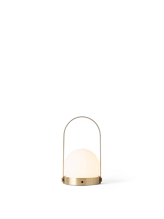Carrie Table Lamp, Portable, Brass by Audo Copenhagen