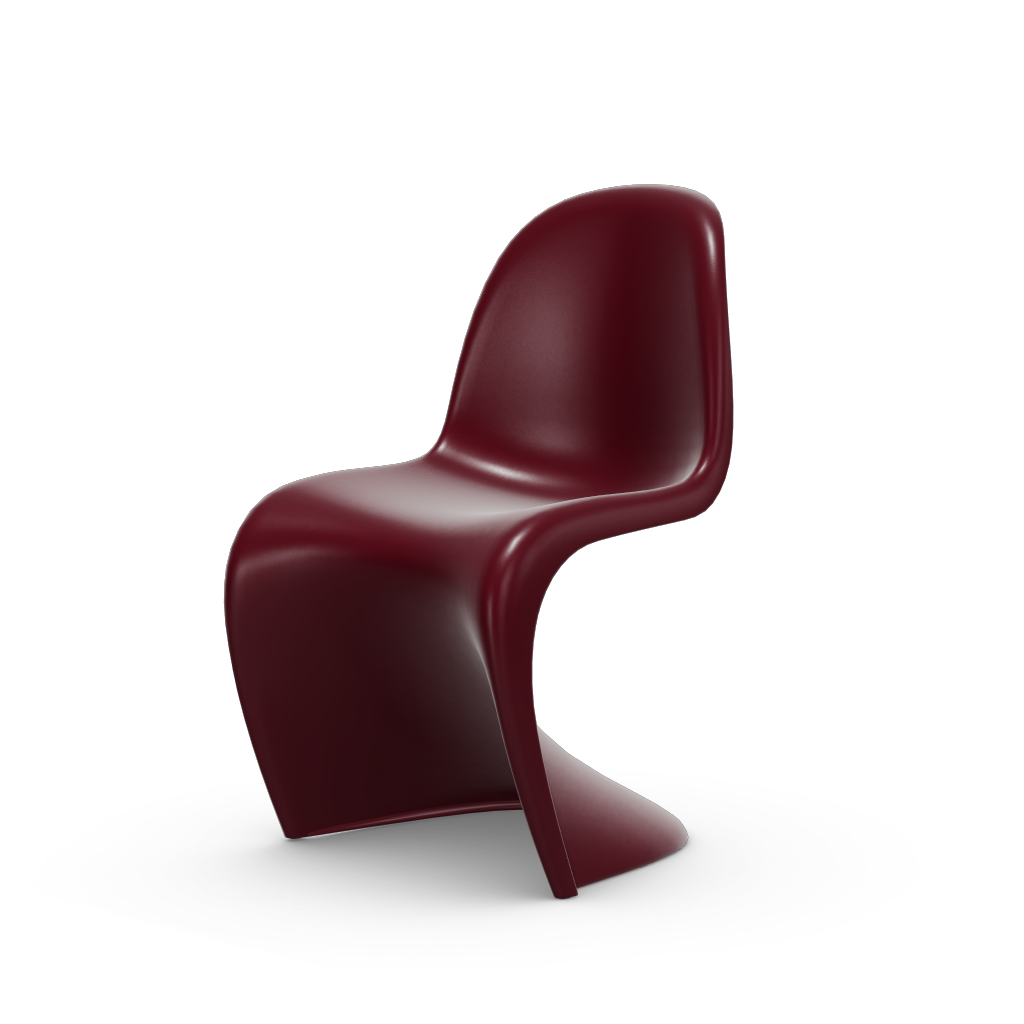 Panton Chair by Vitra #bordeaux