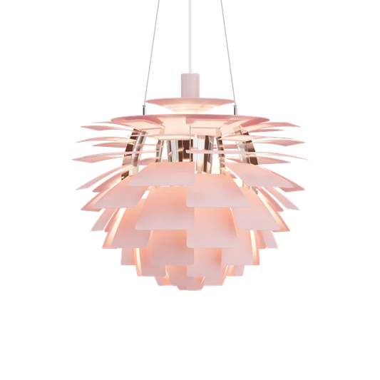 PH Artichoke Pale Rose Ø 600 Pendant Lamp by Louis Poulsen