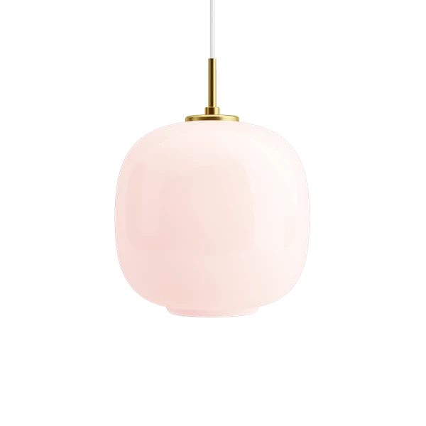 VL45 Radiohus Pale Rose 250 Pendant Lamp by Louis Poulsen