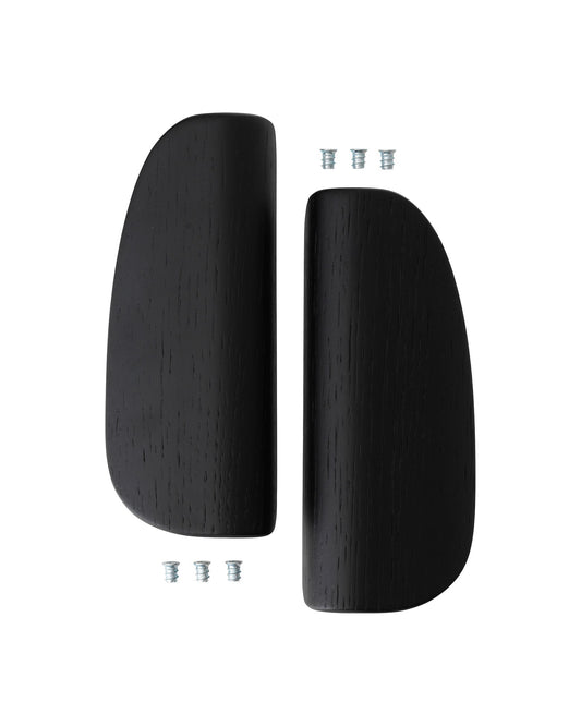 Co Chair Armrest, Black Oak by Audo Copenhagen