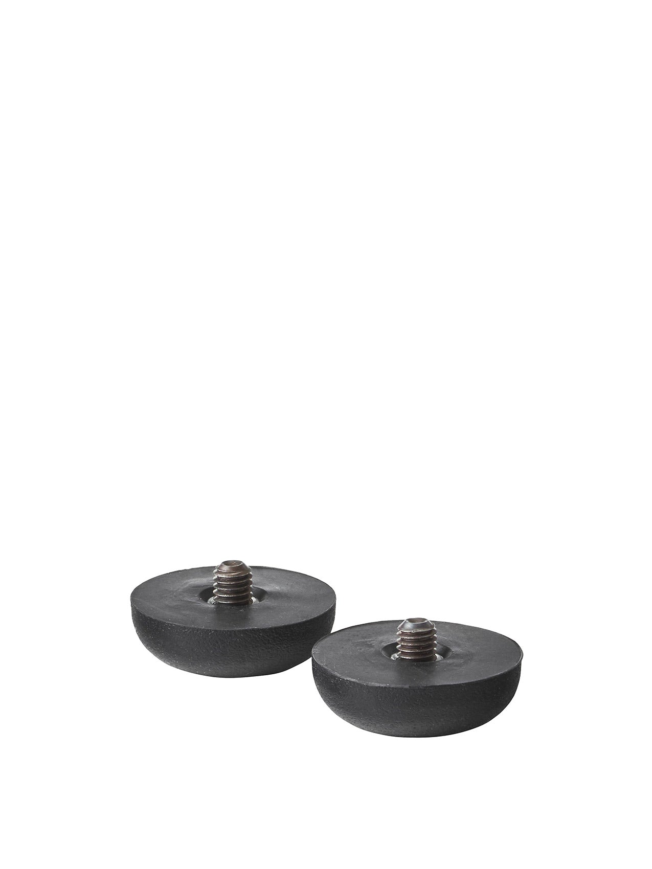 1 Set Glides, Black For Norm Floor Mirror by Audo Copenhagen