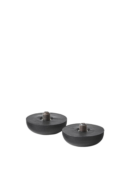 1 Set Glides, Black For Norm Floor Mirror by Audo Copenhagen