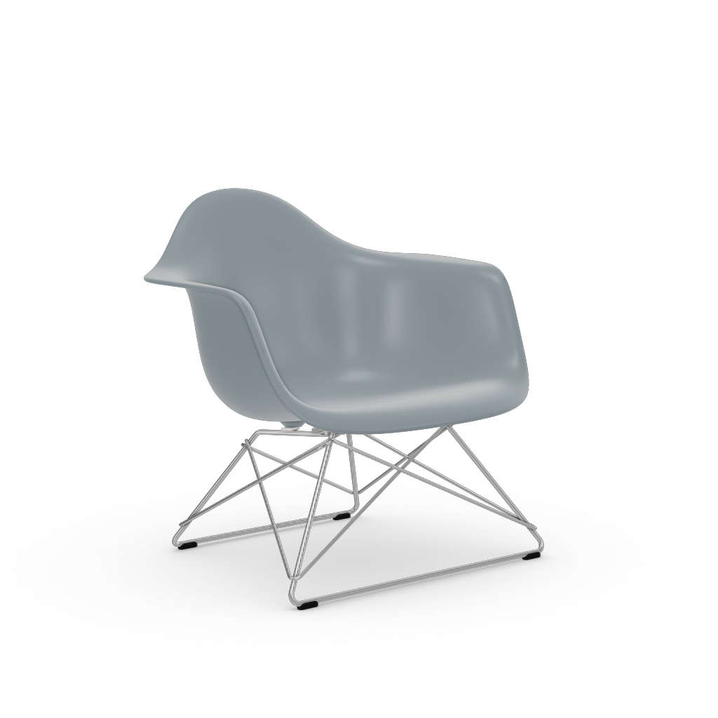 Eames Plastic Armchair LAR (without upholstery) by Vitra