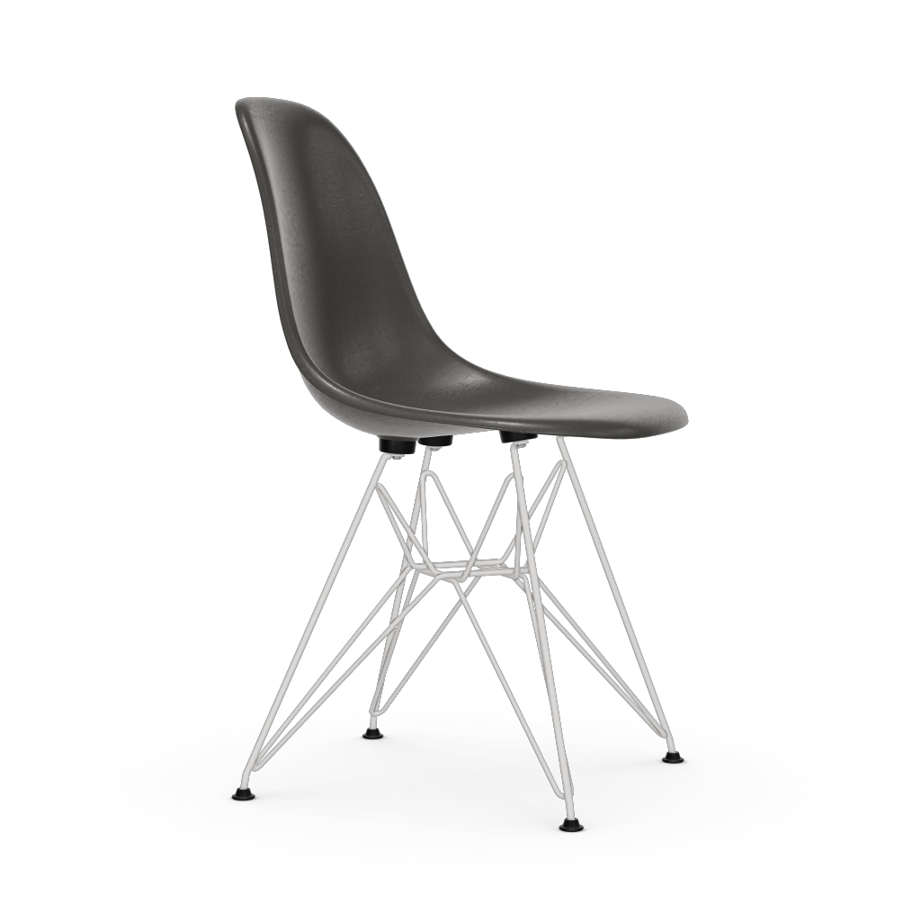 Eames Fiberglass Side Chair DSR (without upholstery) by Vitra