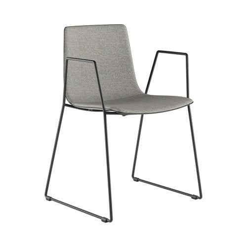 slim chair sledge arm soft M / 89B_M by Alias