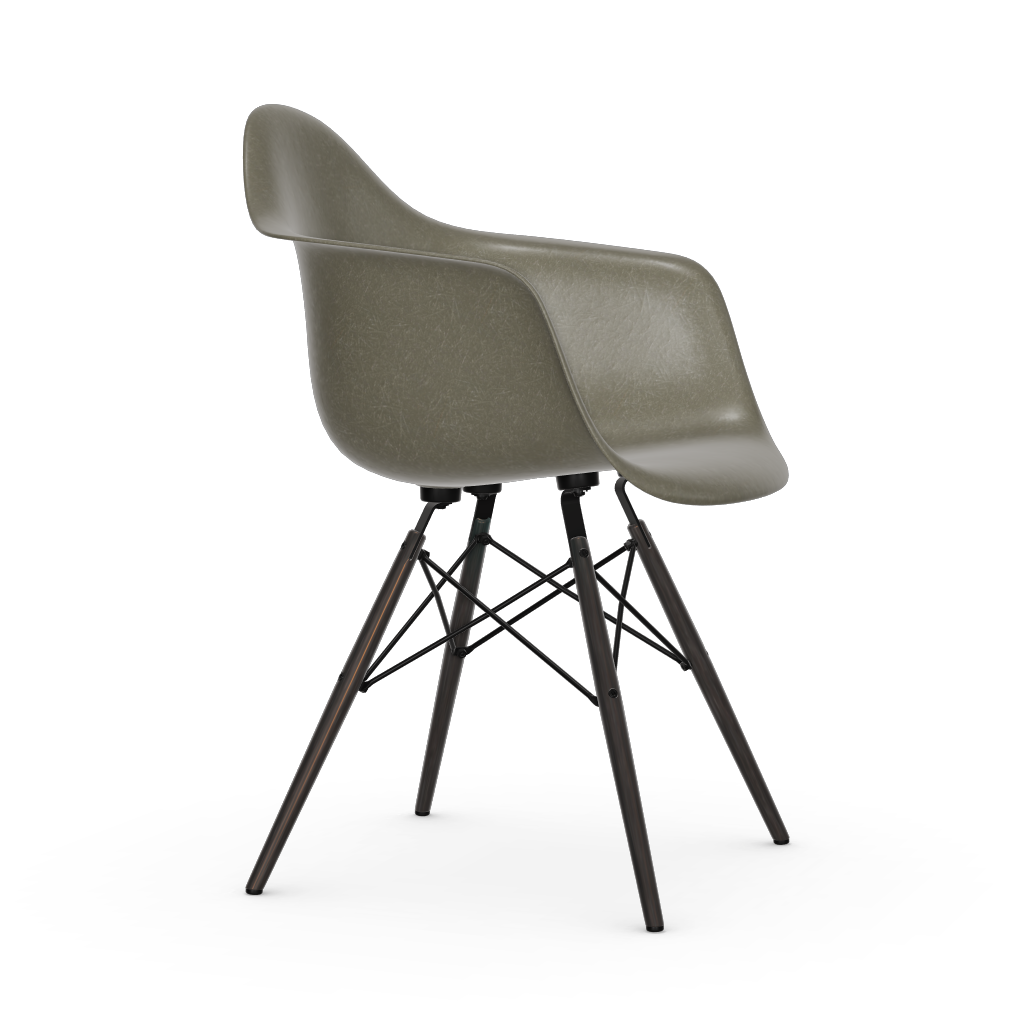 Eames Fiberglass Armchair DAW (without upholstery) by Vitra