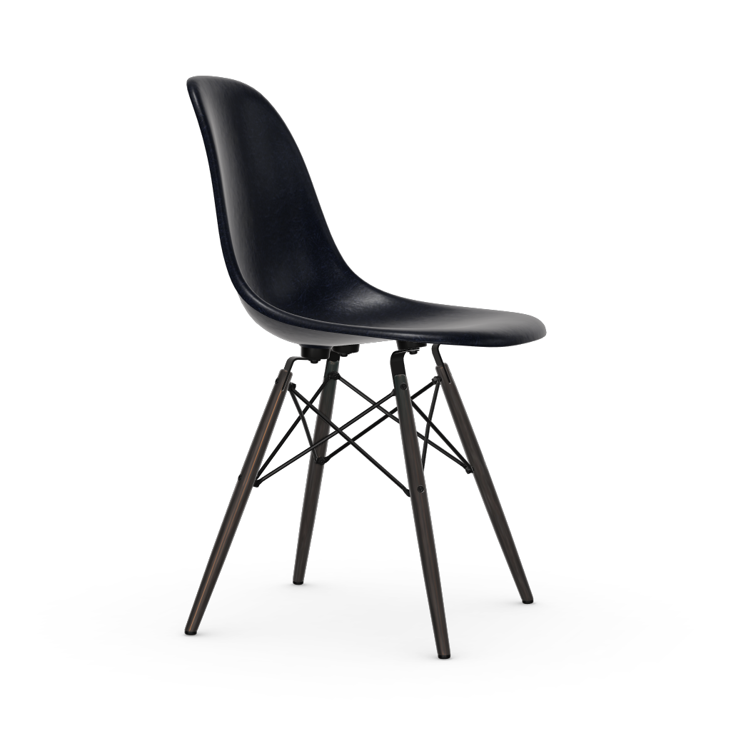 Eames Fiberglass Side Chair DSW (without upholstery) by Vitra