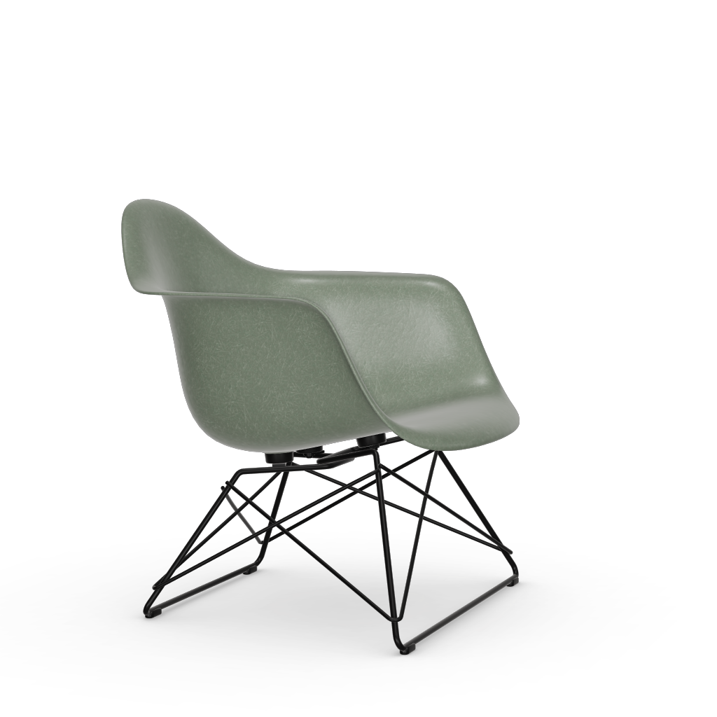 Eames Fiberglass Armchair LAR (without upholstery) by Vitra