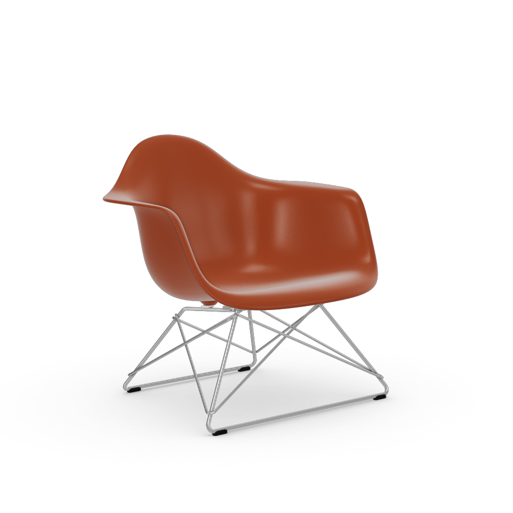 Eames Plastic Armchair LAR (without upholstery) by Vitra