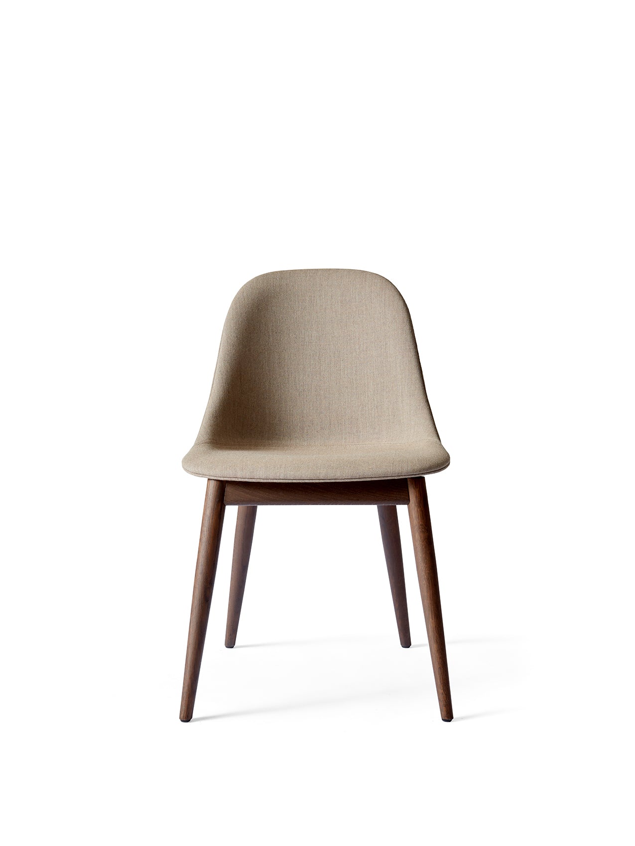 Harbour Side Dining Chair, Wooden Base, Upholstered by Audo Copenhagen
