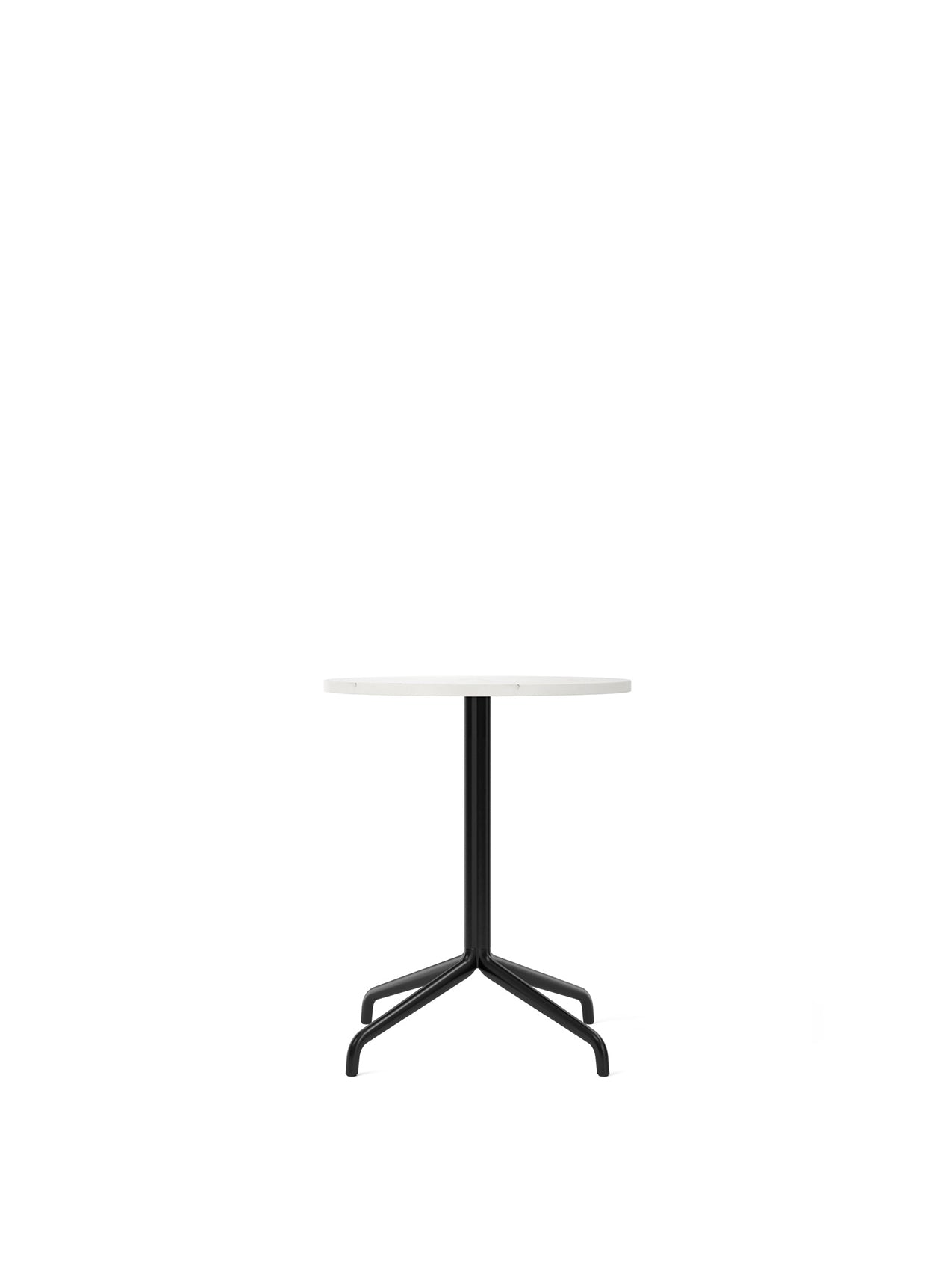 Harbour Column Table, Round With Star Base by Audo Copenhagen