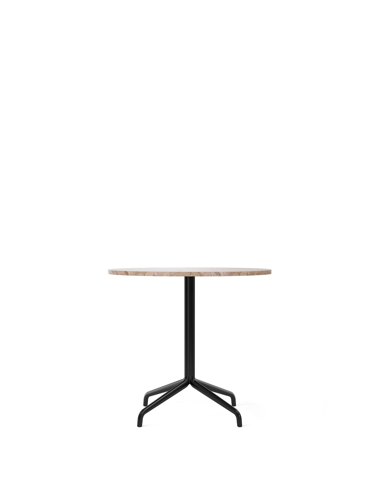 Harbour Column Table, Round With Star Base by Audo Copenhagen