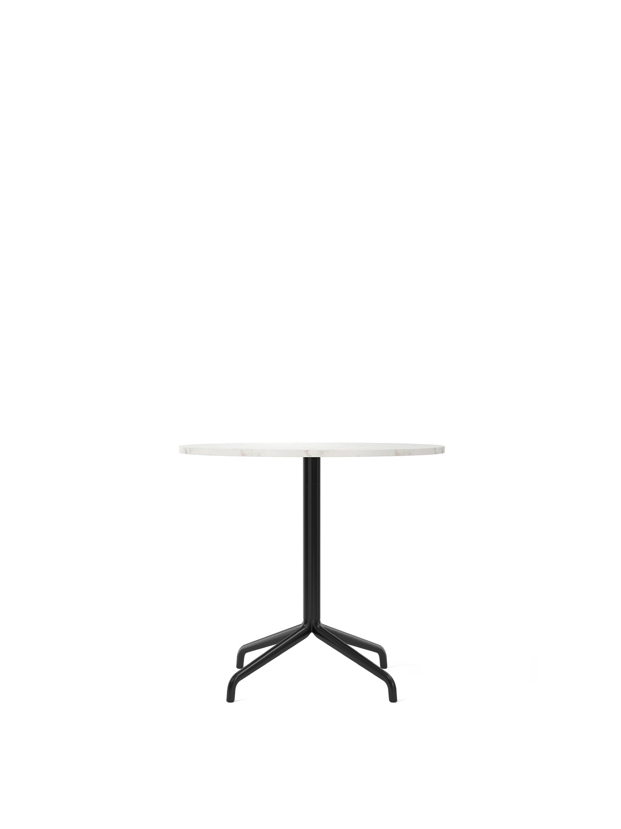 Harbour Column Table, Round With Star Base by Audo Copenhagen
