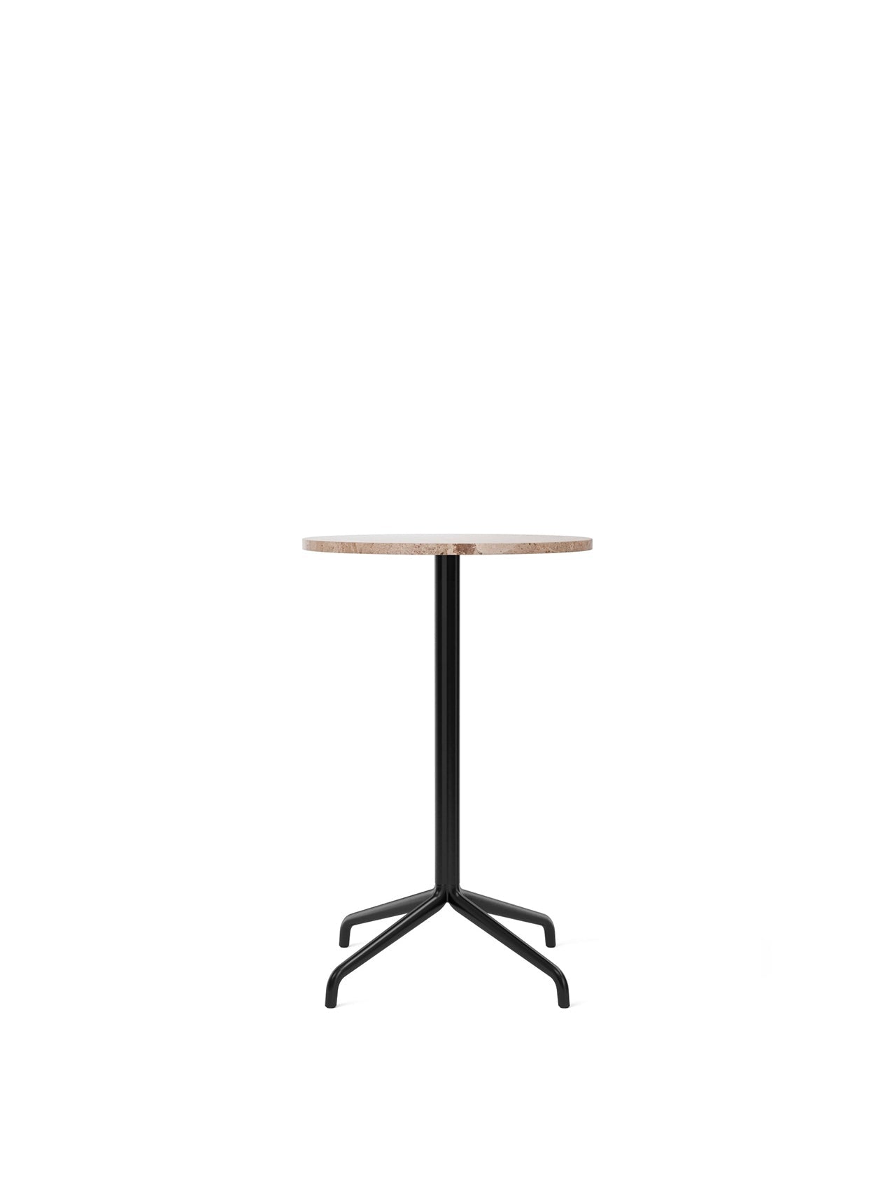 Harbour Column Table, Round With Star Base by Audo Copenhagen