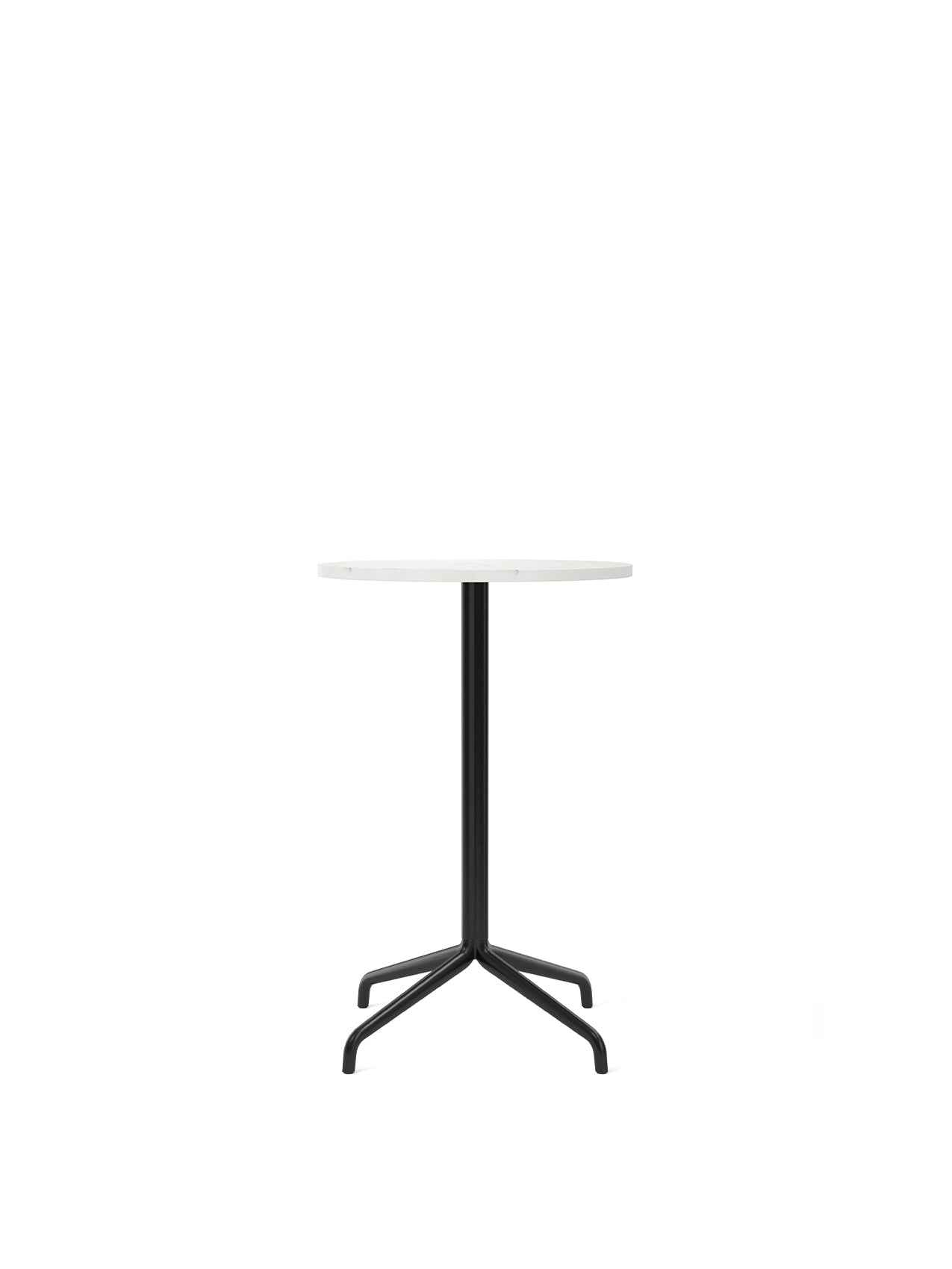 Harbour Column Table, Round With Star Base by Audo Copenhagen