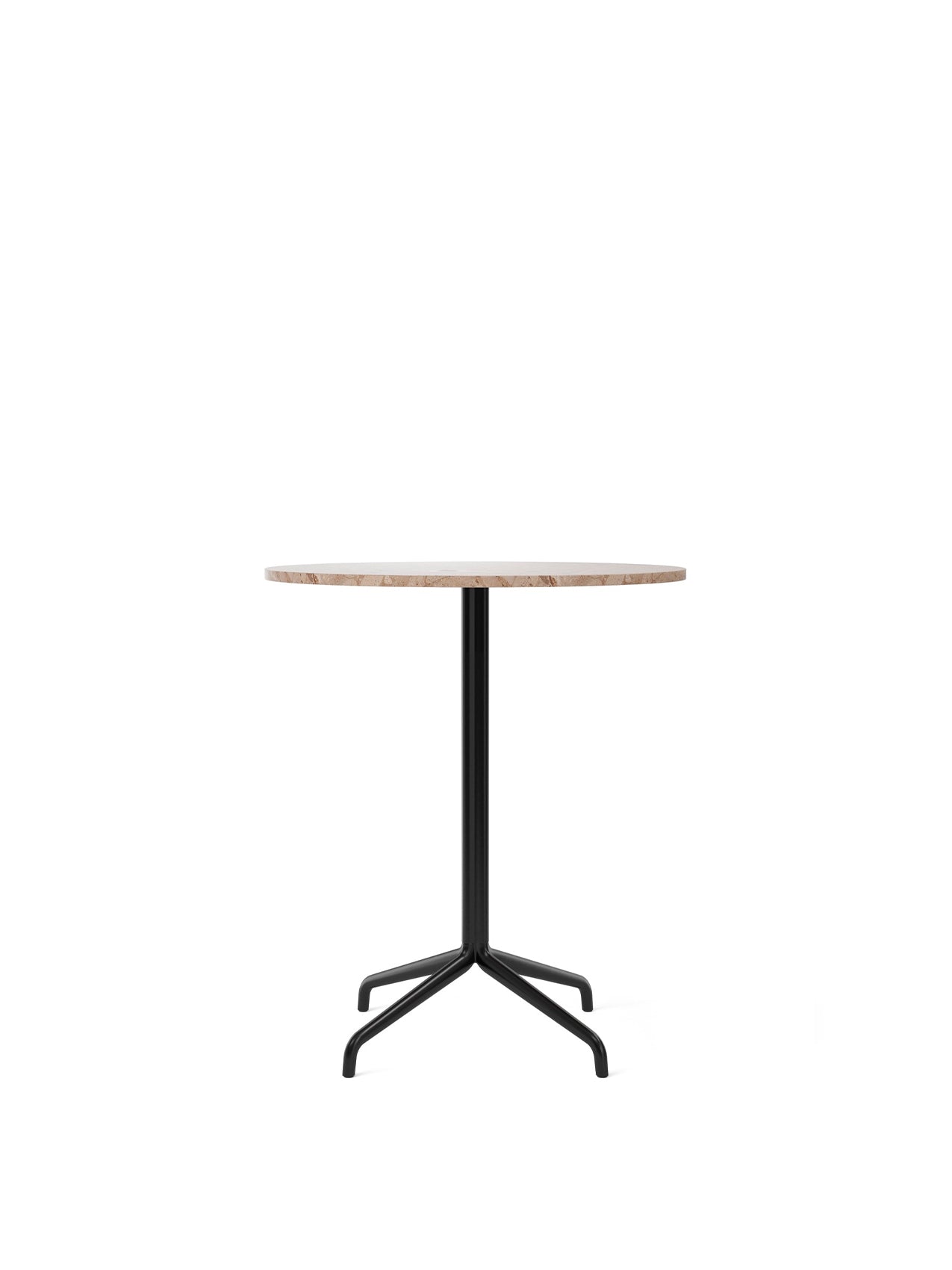 Harbour Column Table, Round With Star Base by Audo Copenhagen