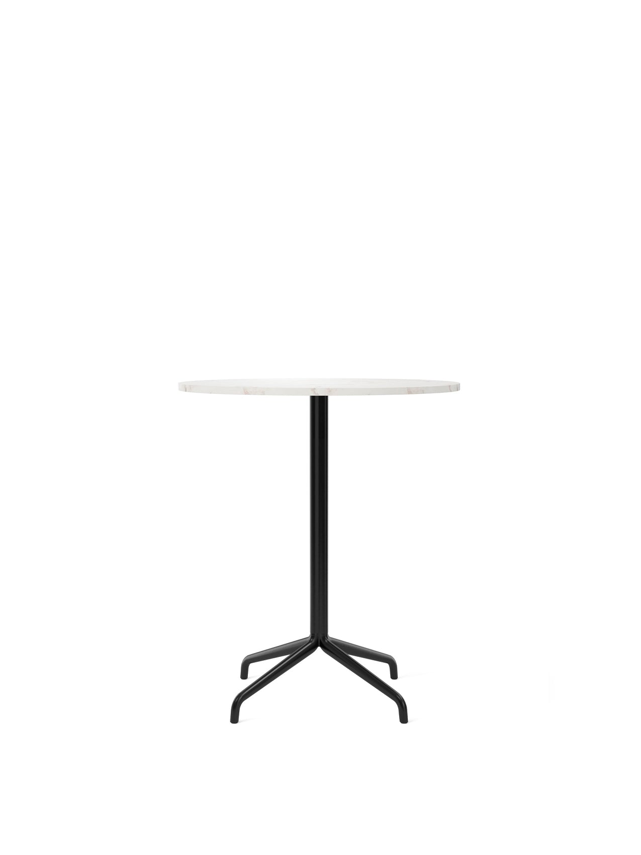 Harbour Column Table, Round With Star Base by Audo Copenhagen
