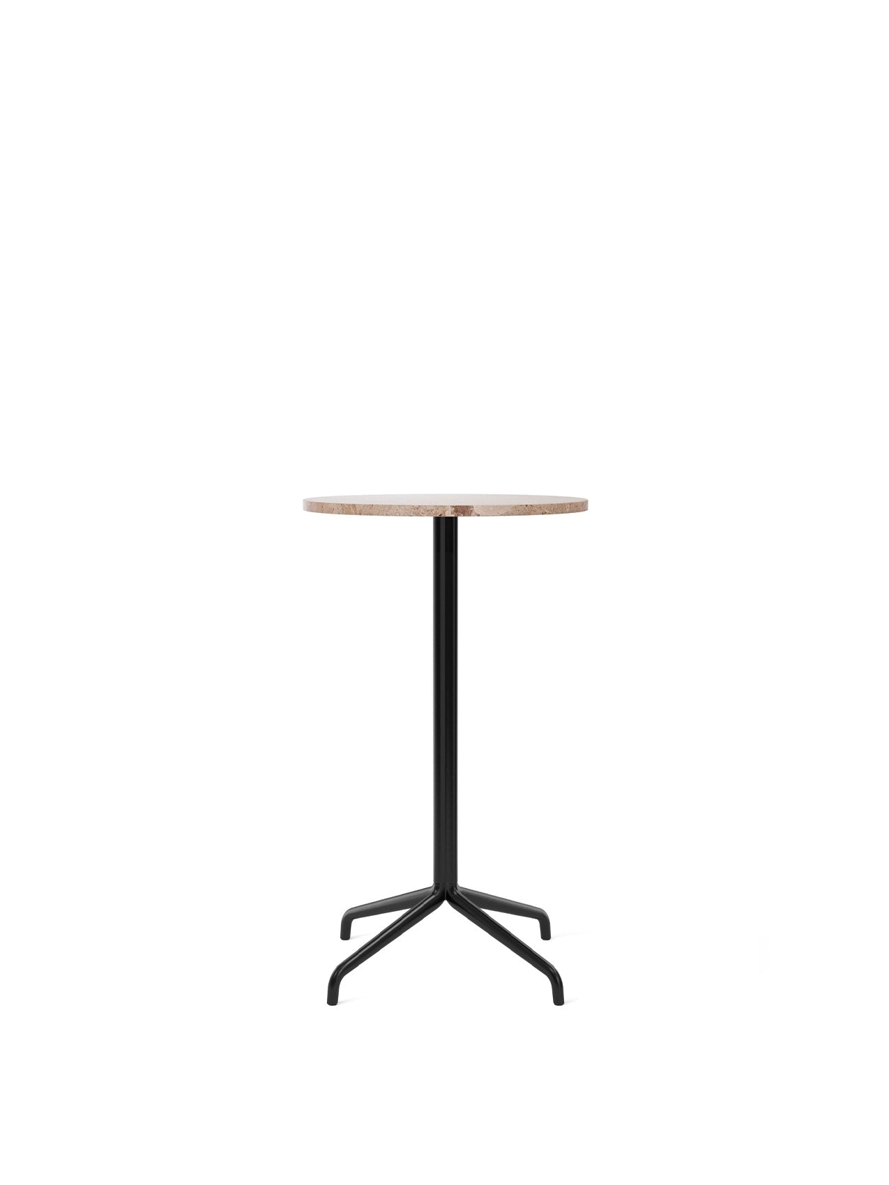 Harbour Column Table, Round With Star Base by Audo Copenhagen
