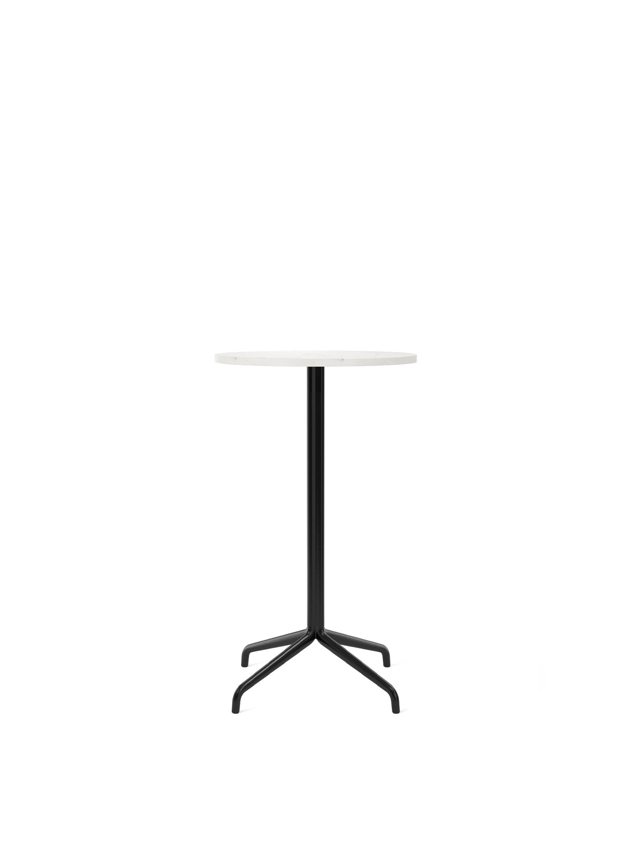 Harbour Column Table, Round With Star Base by Audo Copenhagen