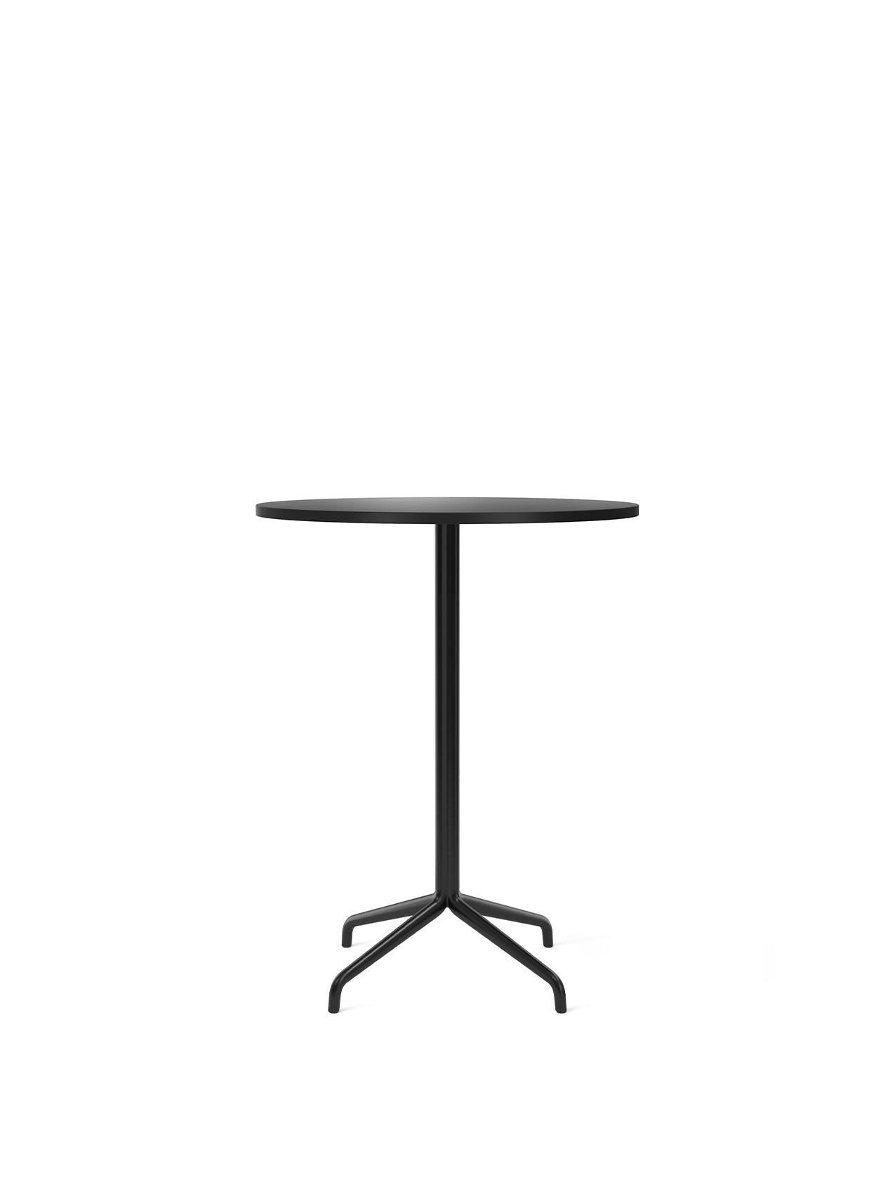 Harbour Column Table, Round With Star Base by Audo Copenhagen